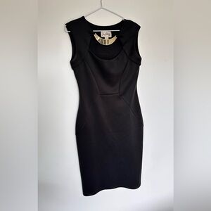 Joseph Ribkoff Black Sheath Mini Dress